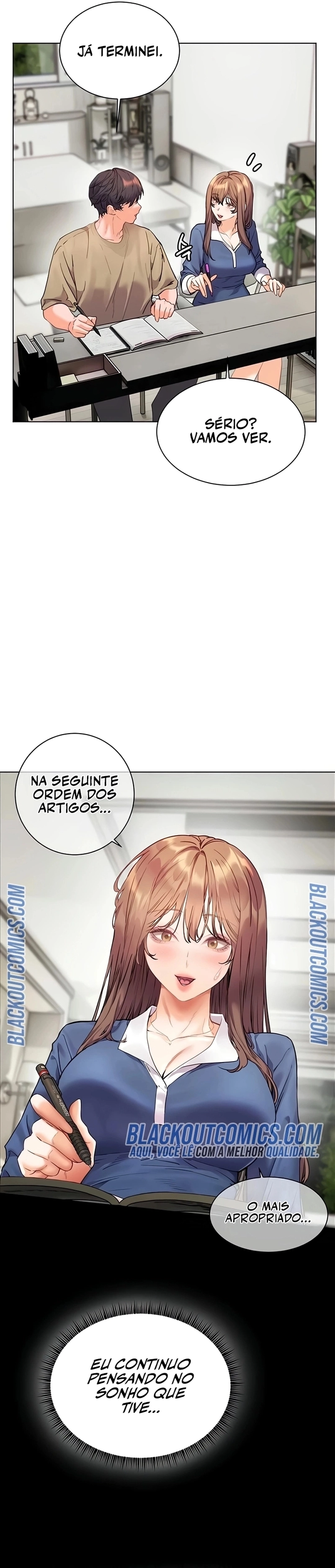 Esforços do professor Capítulo 67 Página 27