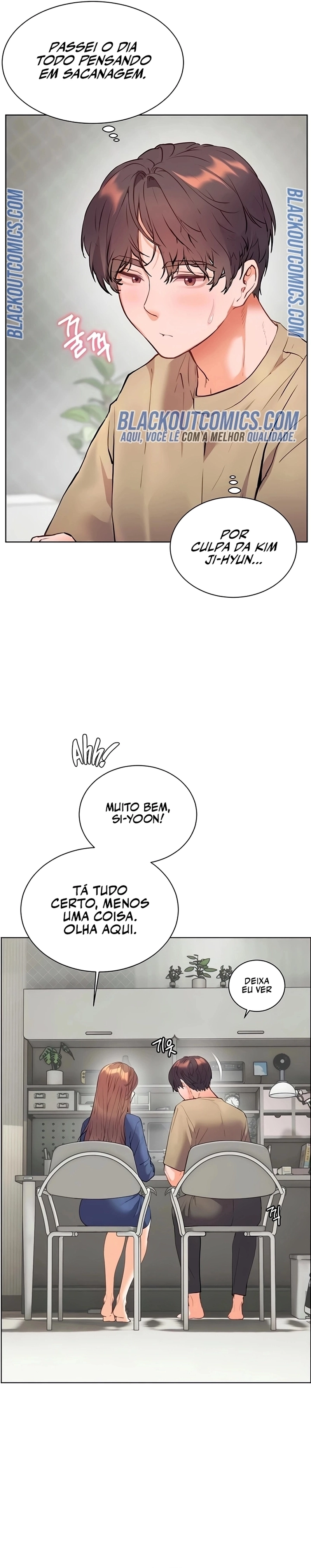 Esforços do professor Capítulo 67 Página 30