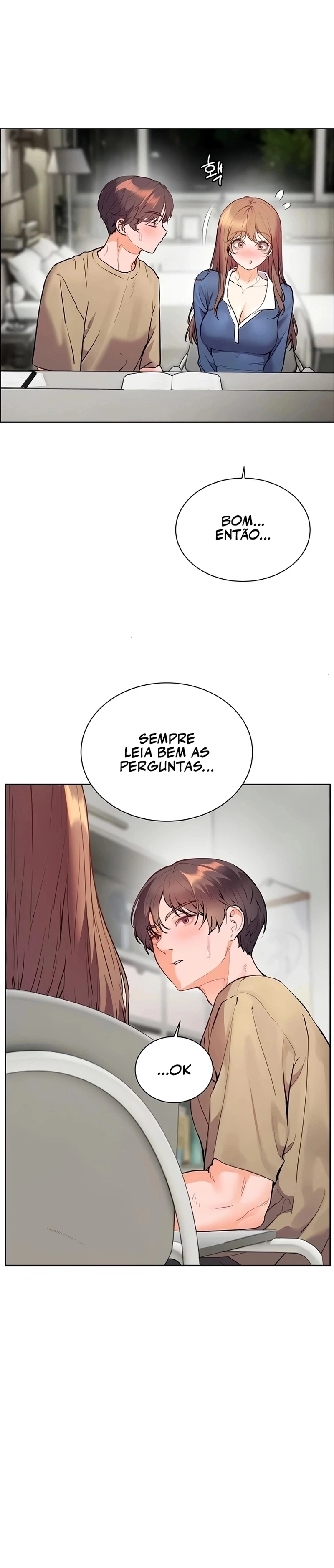 Esforços do professor Capítulo 67 Página 33
