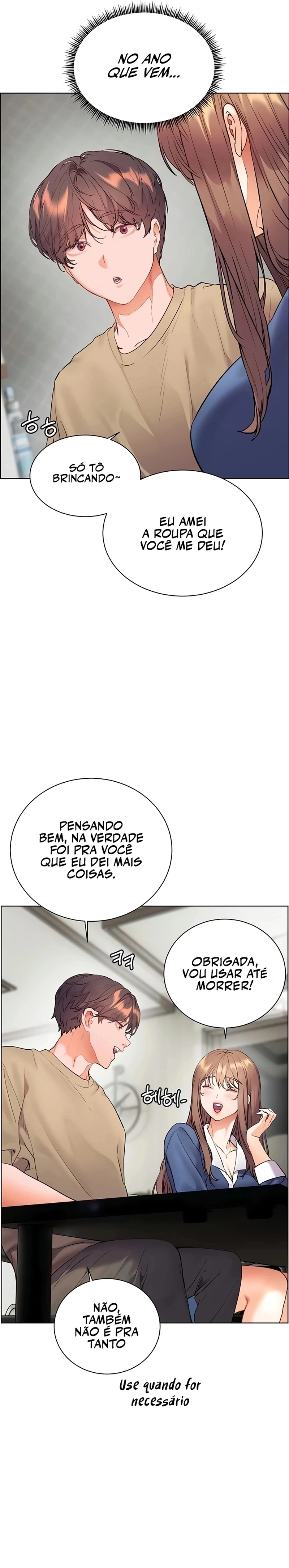 Esforços do professor Capítulo 67 Página 38