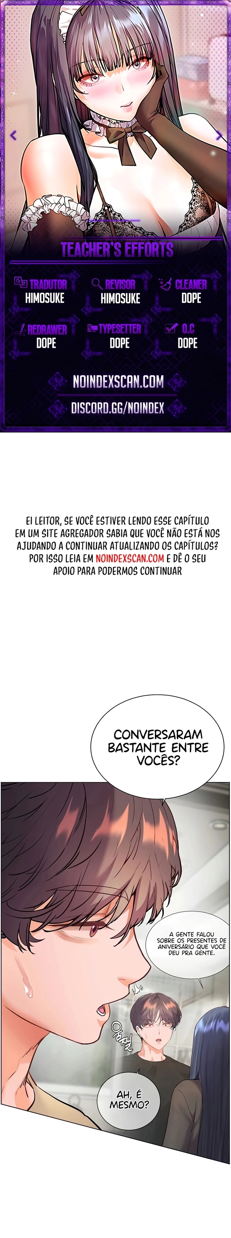 Esforços do professor Capítulo 68 Página 1