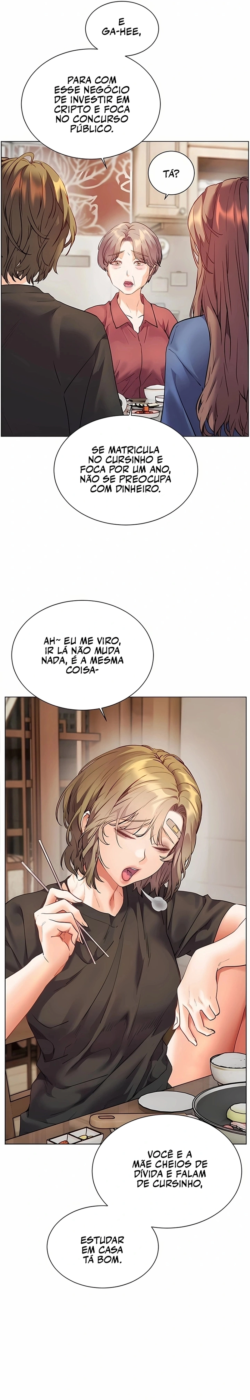 Esforços do professor Capítulo 72 Página 17