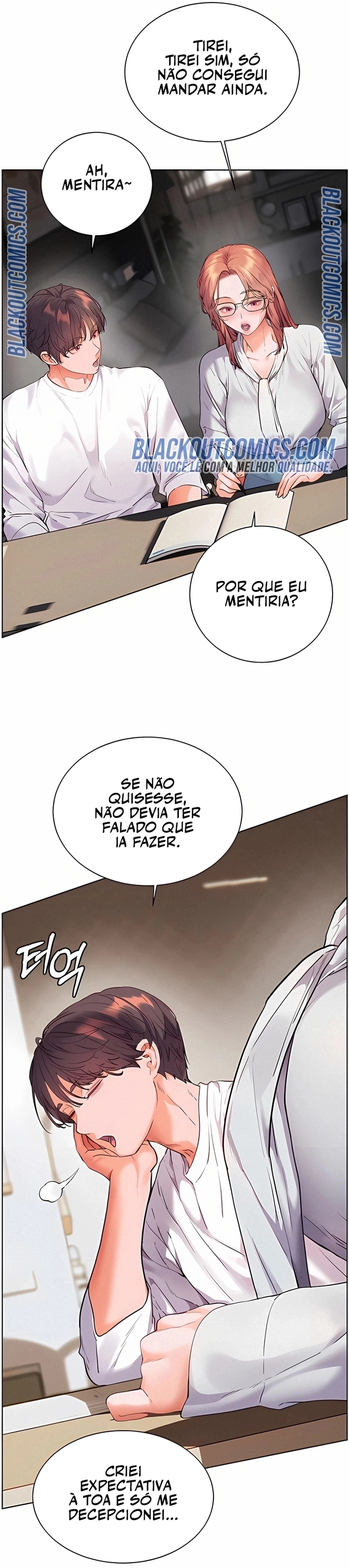 Esforços do professor Capítulo 73 Página 20