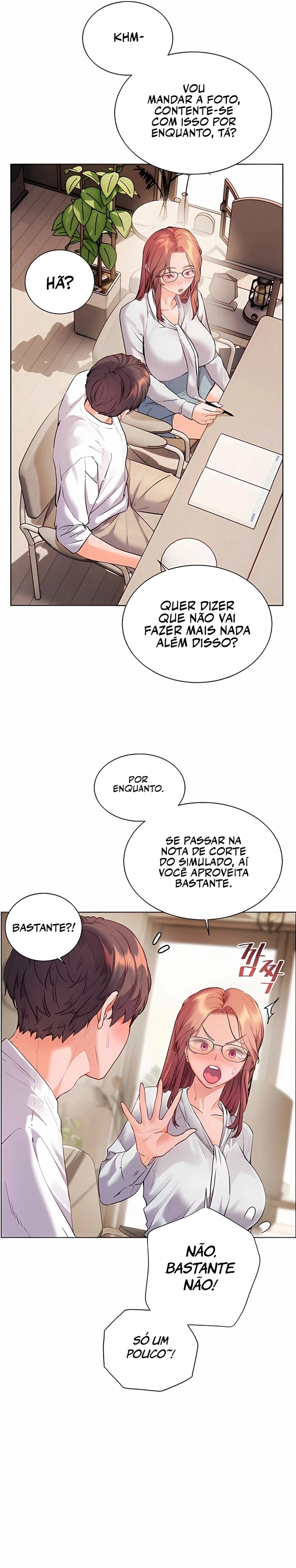 Esforços do professor Capítulo 73 Página 28