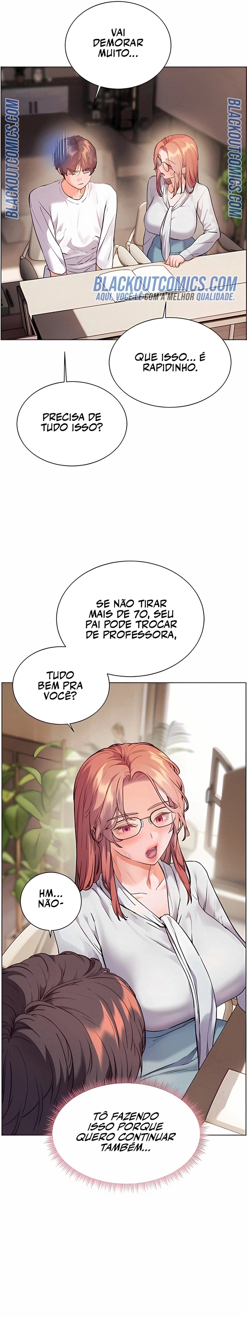 Esforços do professor Capítulo 73 Página 29