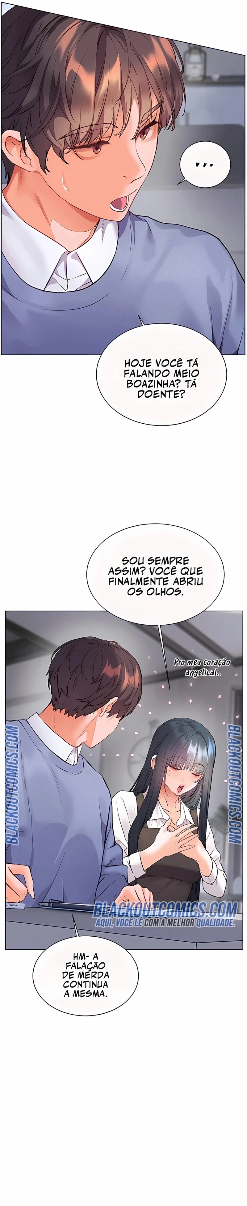 Esforços do professor Capítulo 74 Página 17