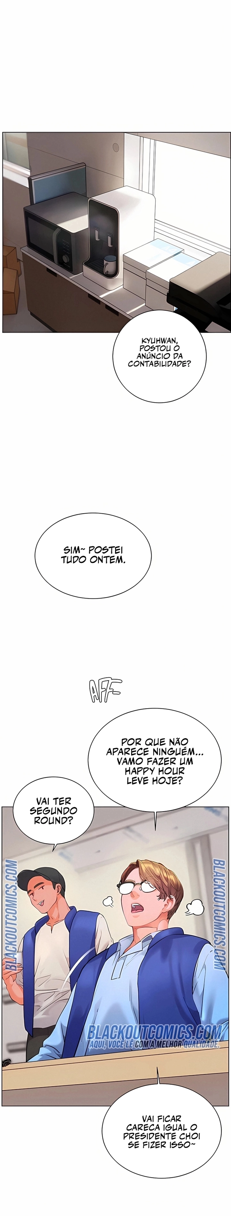 Esforços do professor Capítulo 74 Página 32