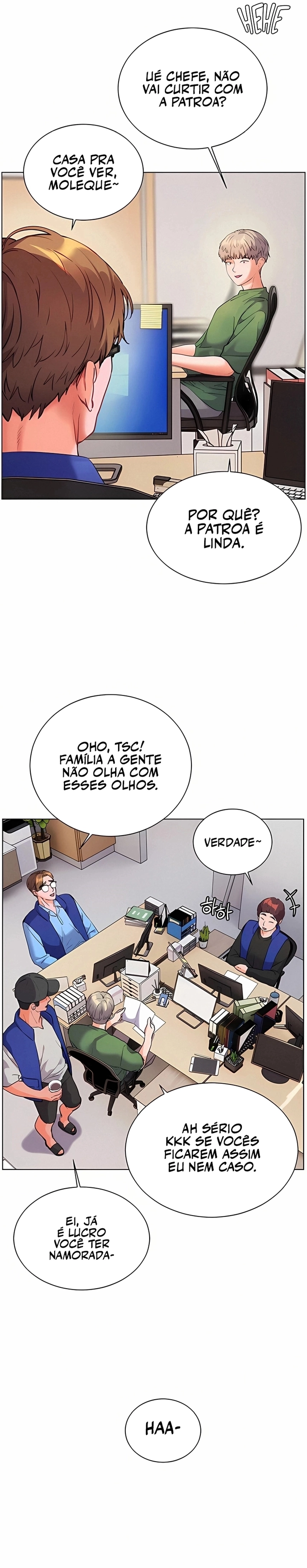 Esforços do professor Capítulo 74 Página 33