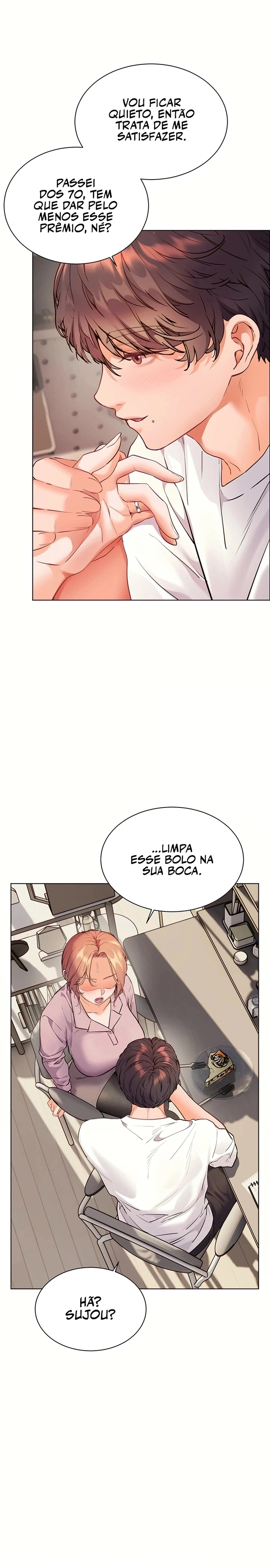 Esforços do professor Capítulo 75 Página 18