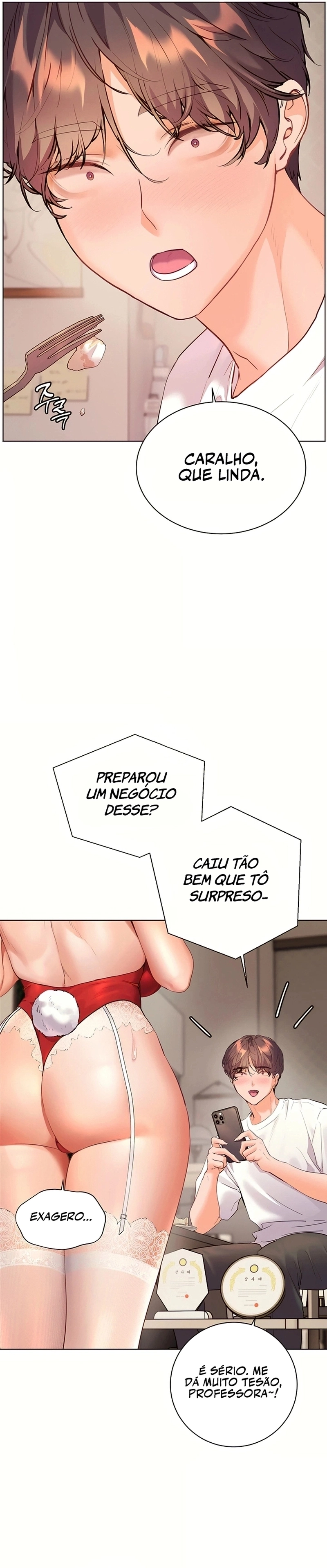 Esforços do professor Capítulo 75 Página 29