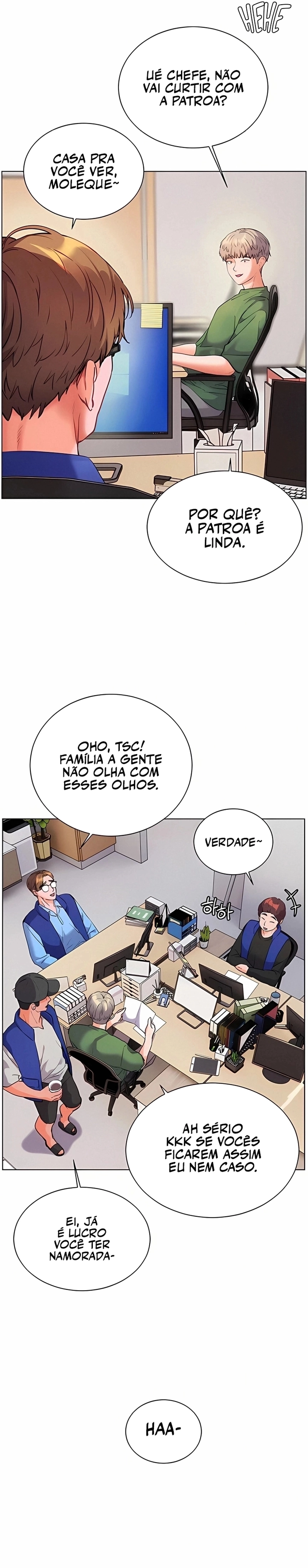 Esforços do professor Capítulo 75 Página 3
