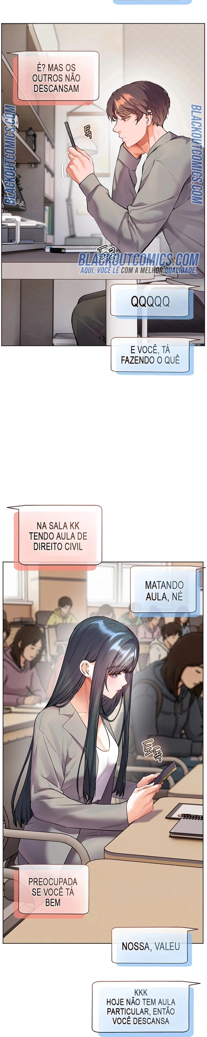 Esforços do professor Capítulo 82 Página 25