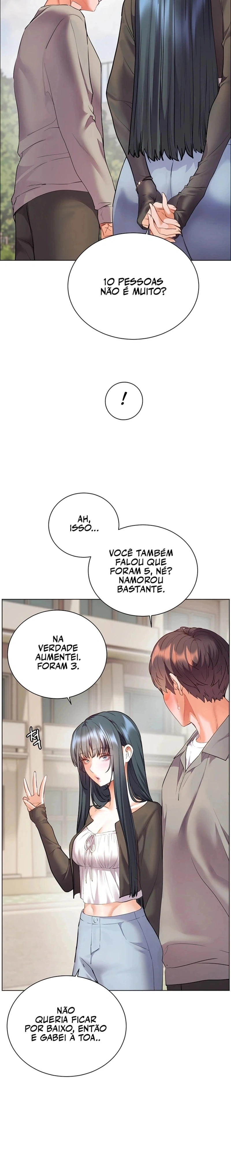 Esforços do professor Capítulo 83 Página 18