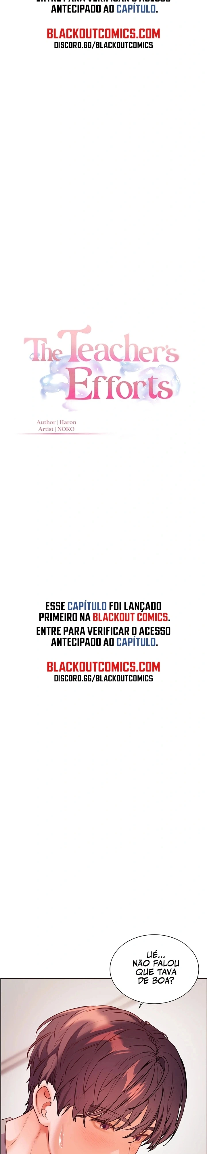 Esforços do professor Capítulo 87 Página 7