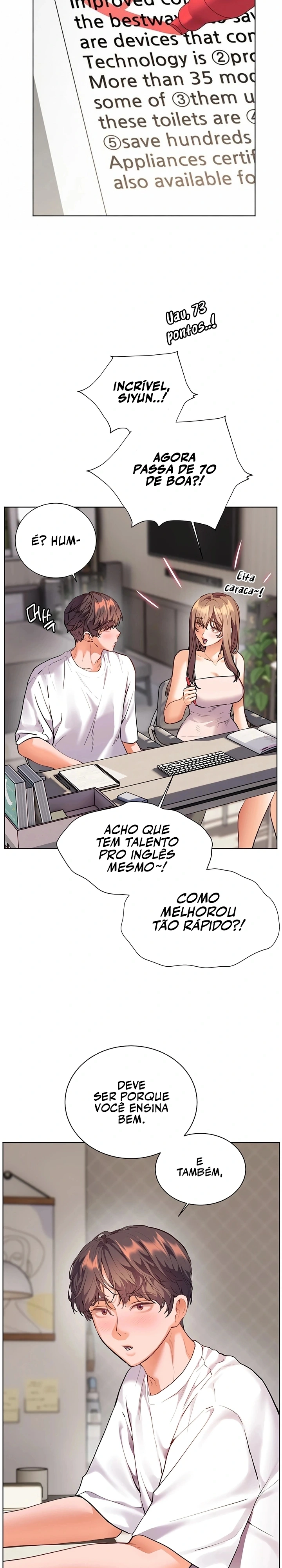 Esforços do professor Capítulo 91 Página 32