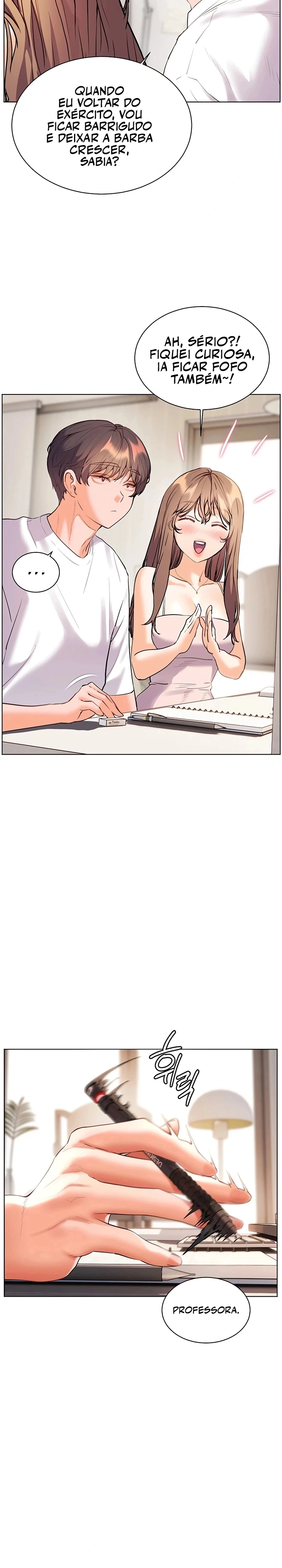 Esforços do professor Capítulo 91 Página 39
