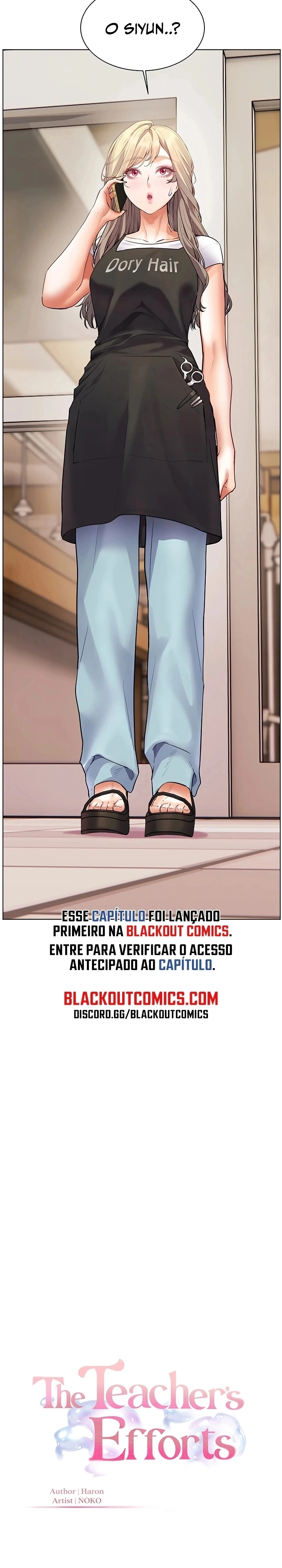 Esforços do professor Capítulo 94 Página 8