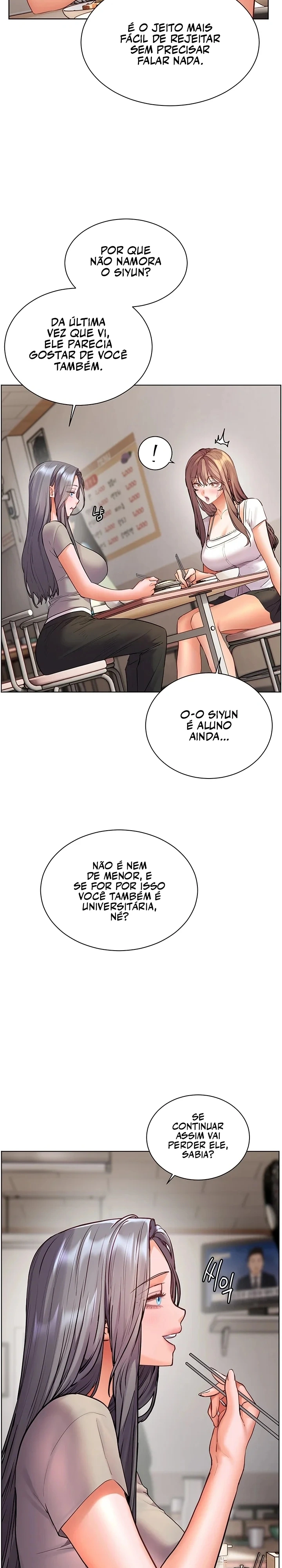 Esforços do professor Capítulo 95 Página 28