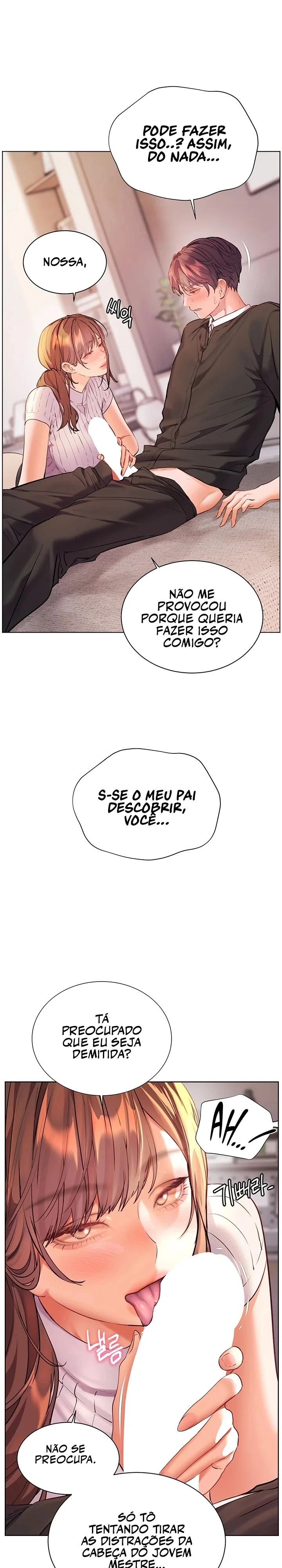 Esforços do professor Capítulo 97 Página 14