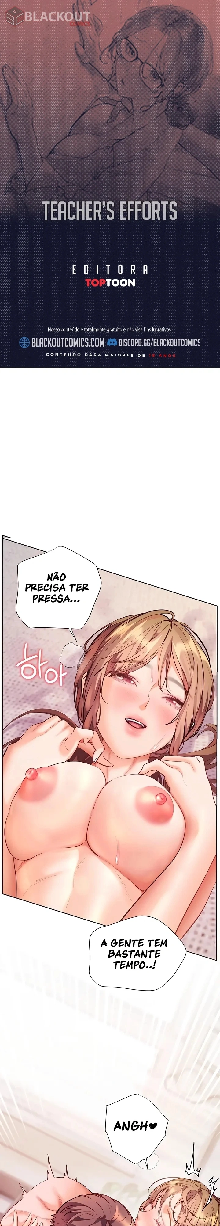 Esforços do professor Capítulo 99 Página 1