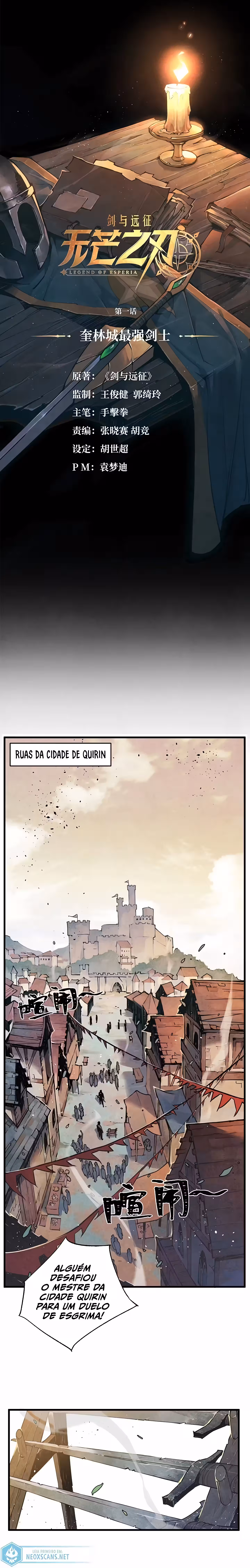 Espada Invicta: A Expedição de Thayne Capítulo 1 Página 2