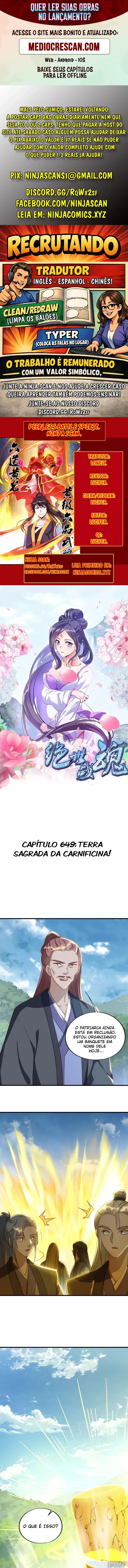 Espírito de Batalha Inigualável Capítulo 649 Página 1