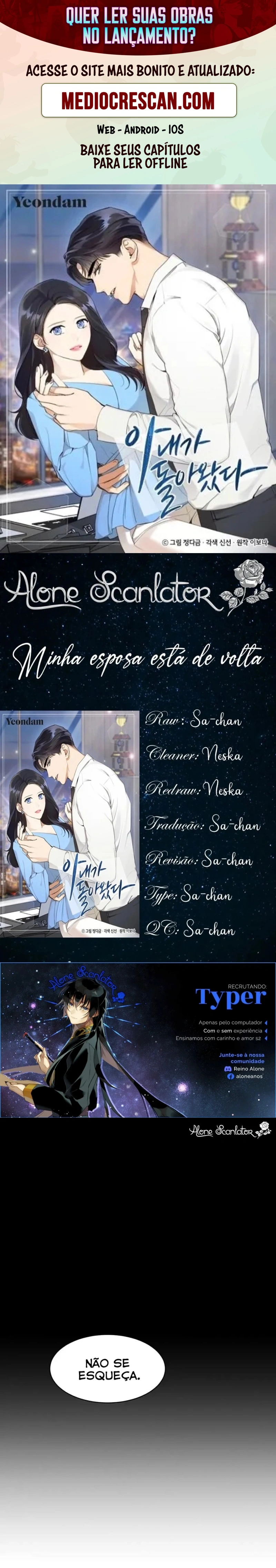Esposa Após o Amor Capítulo 57 Página 1