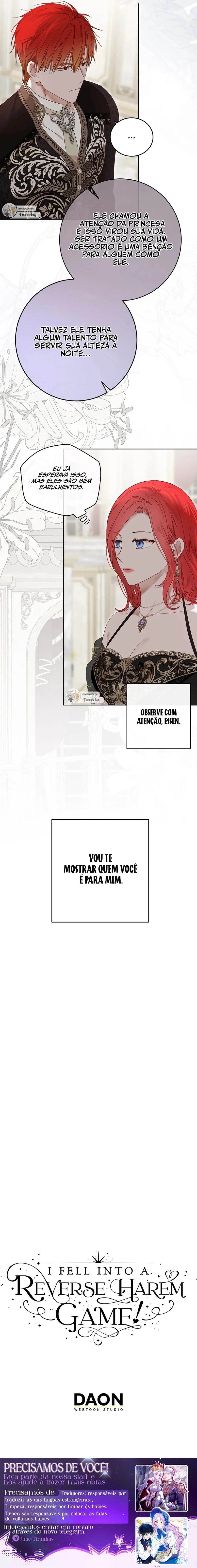 Estou dentro de um Jogo de Harém Reverso Capítulo 142 Página 9