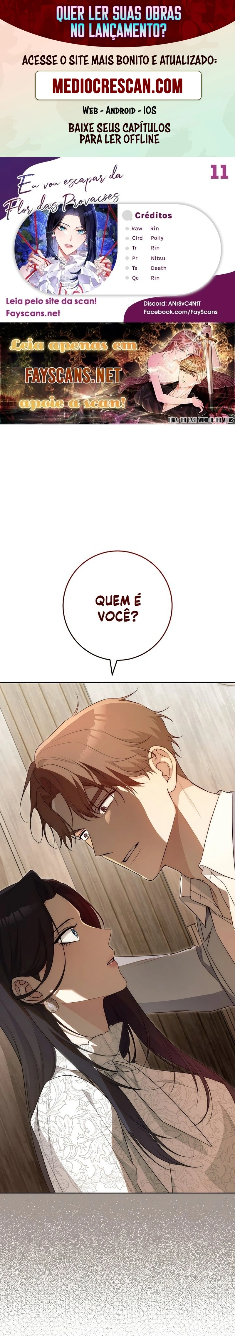 Eu Escaparei da Flor da Provação Capítulo 11 Página 1