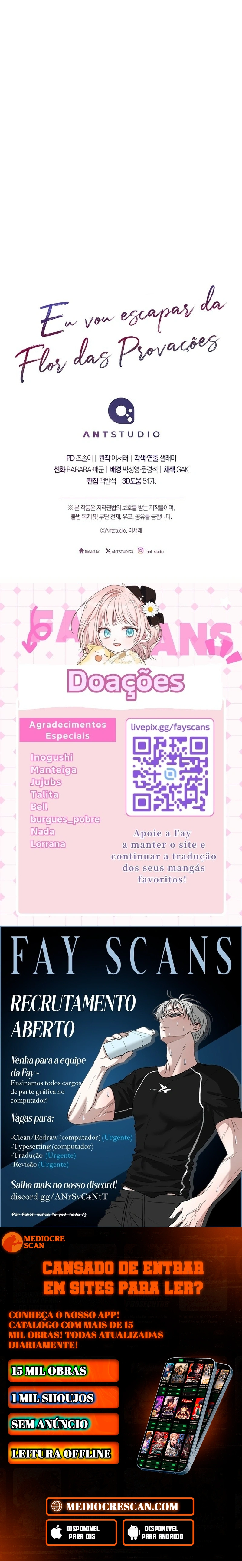 Eu Escaparei da Flor da Provação Capítulo 18 Página 40