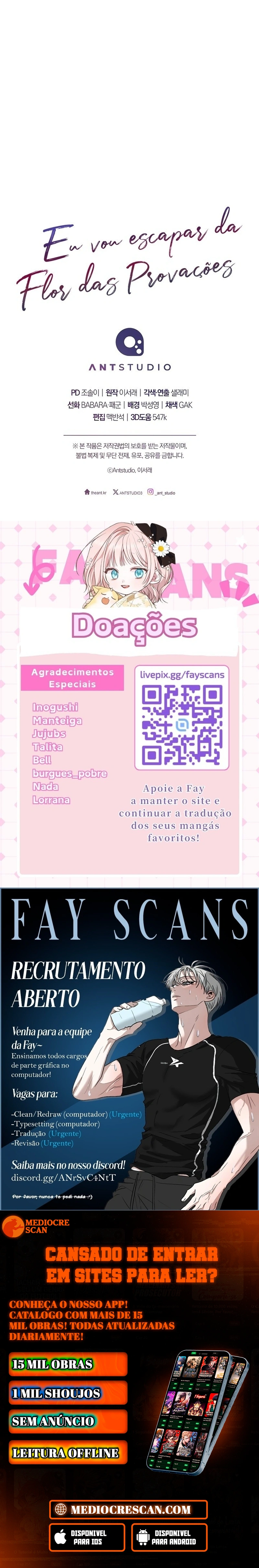 Eu Escaparei da Flor da Provação Capítulo 22 Página 36