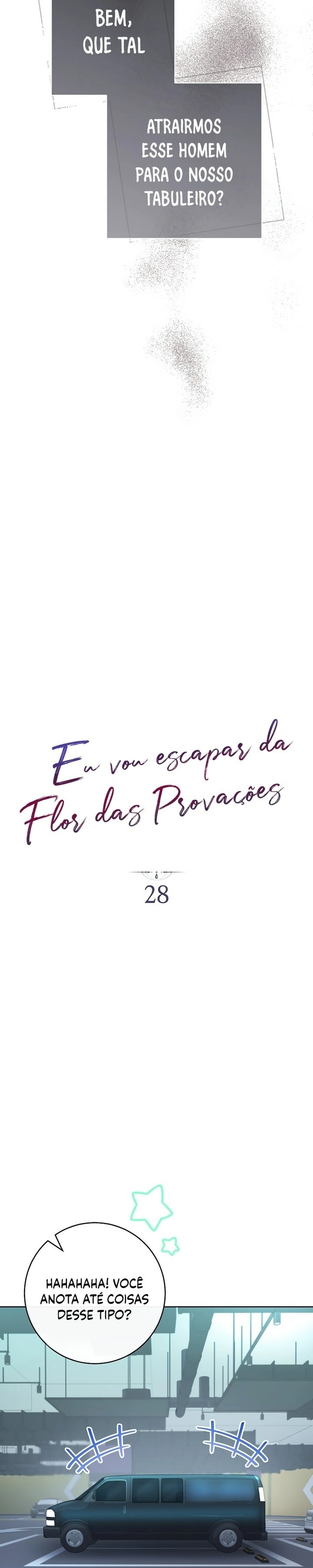 Eu Escaparei da Flor da Provação Capítulo 28 Página 3