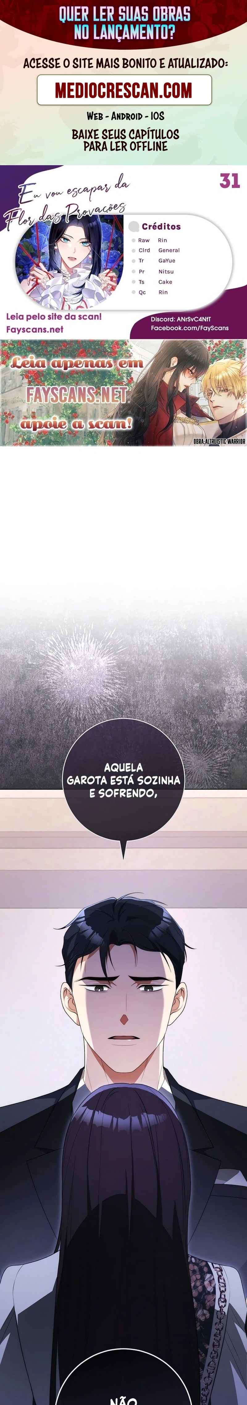 Eu Escaparei da Flor da Provação Capítulo 31 Página 1