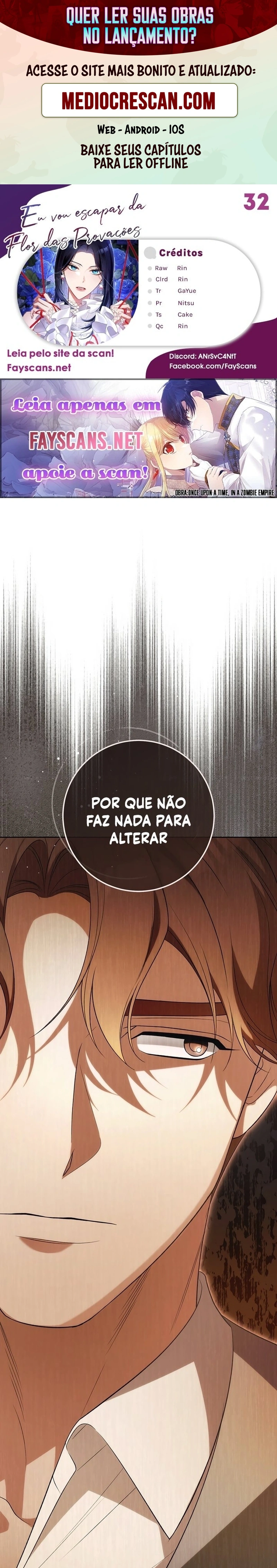 Eu Escaparei da Flor da Provação Capítulo 32 Página 1