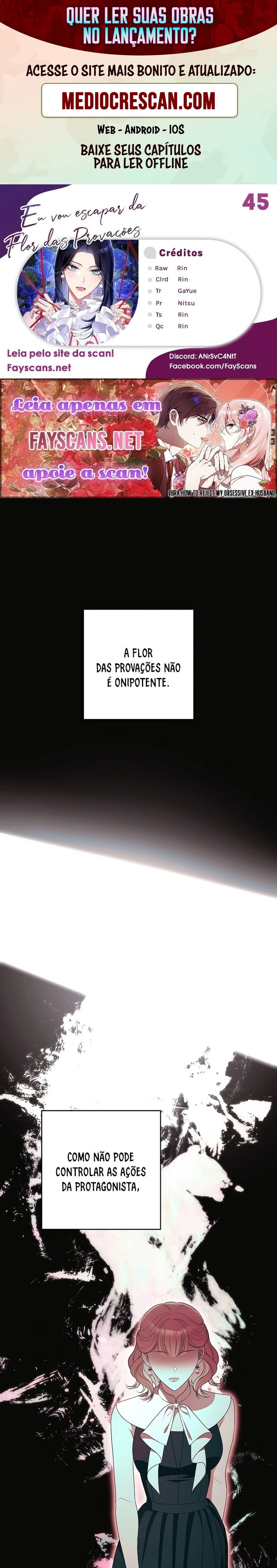 Eu Escaparei da Flor da Provação Capítulo 45 Página 1