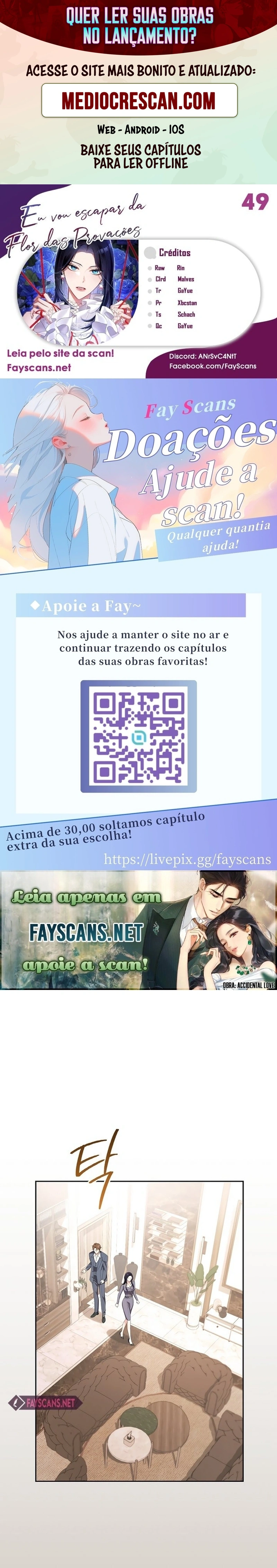 Eu Escaparei da Flor da Provação Capítulo 49 Página 1