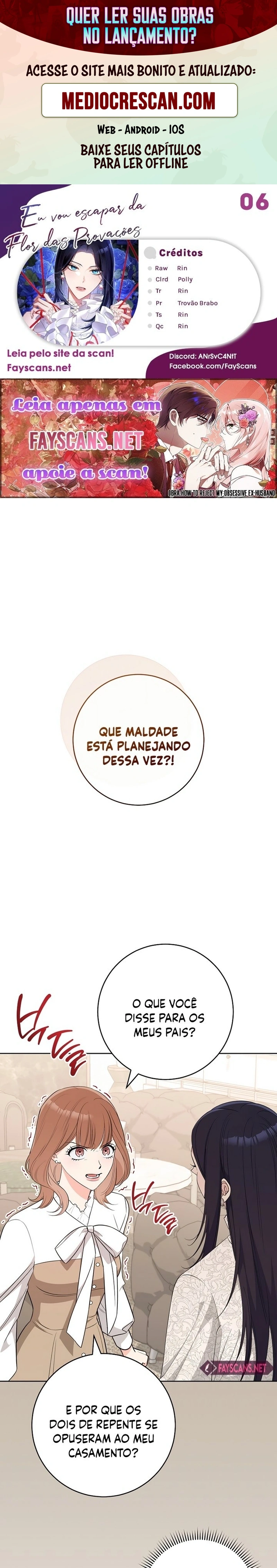 Eu Escaparei da Flor da Provação Capítulo 6 Página 1