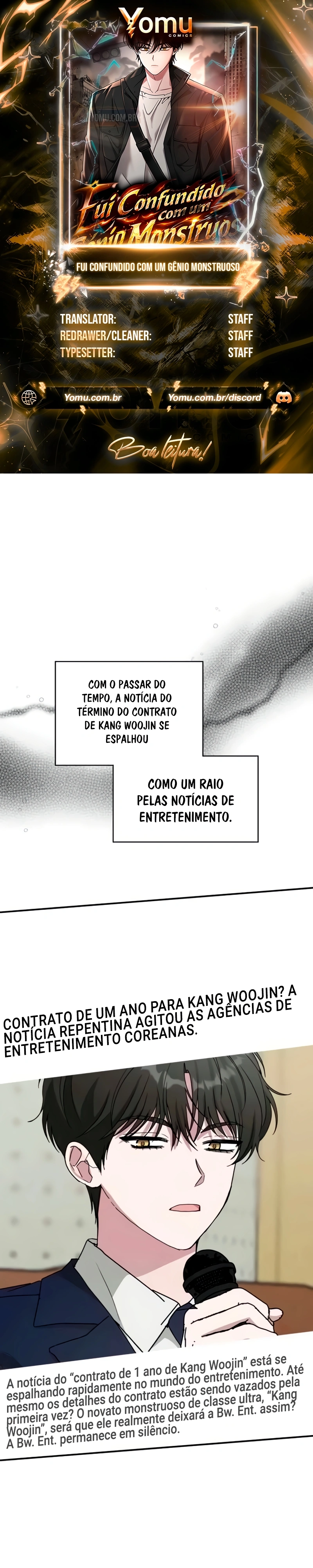 Eu fui confundido como um ator gênio monstro Capítulo 70 Página 1