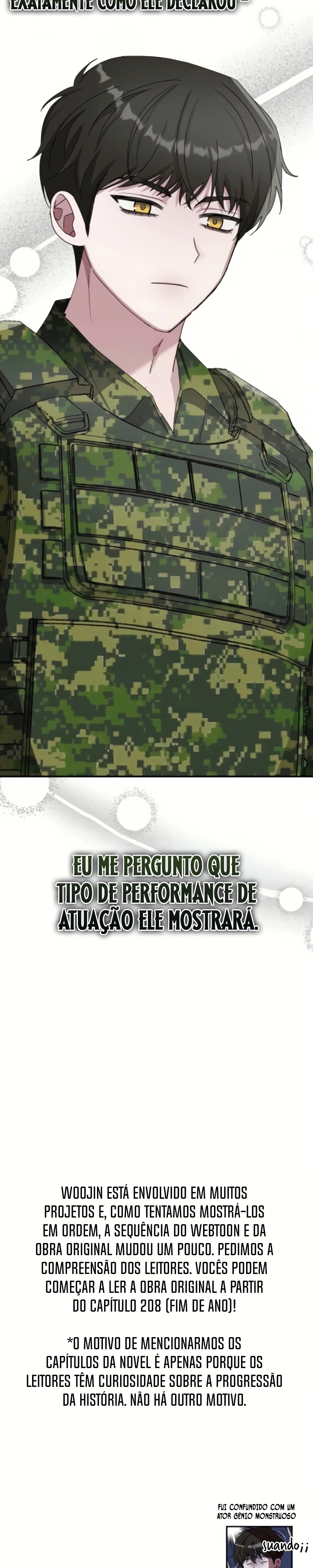 Eu fui confundido como um ator gênio monstro Capítulo 81 Página 31
