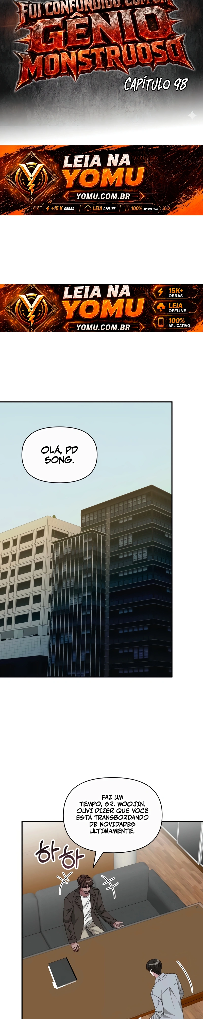 Eu fui confundido como um ator gênio monstro Capítulo 98 Página 9