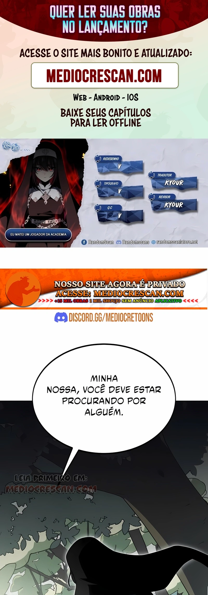 Eu Matei Um Jogador da Academia Capítulo 10 Página 1