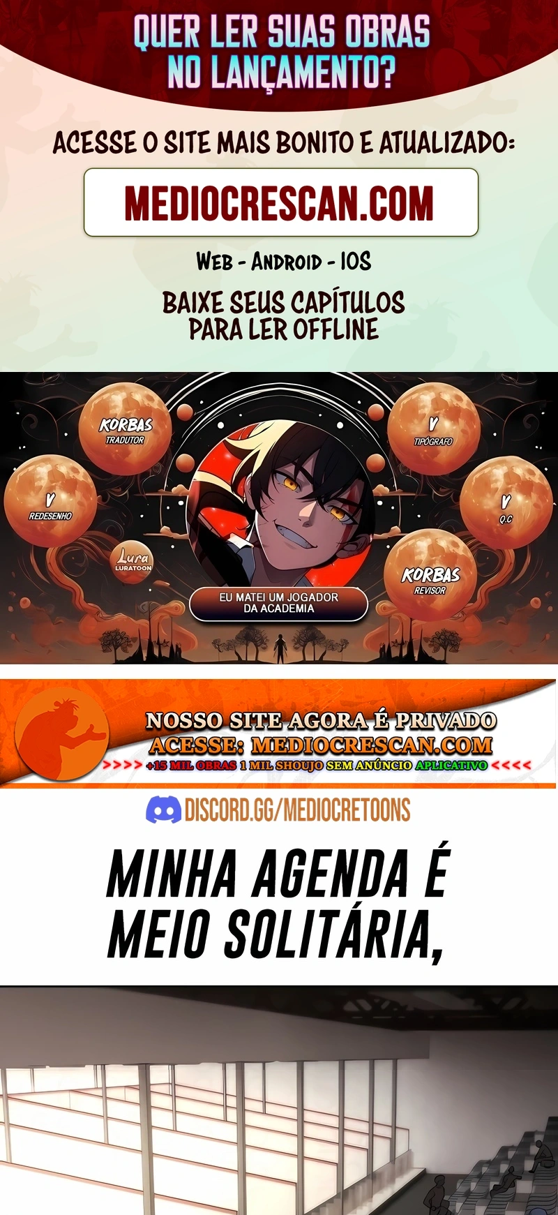 Eu Matei Um Jogador da Academia Capítulo 15 Página 1