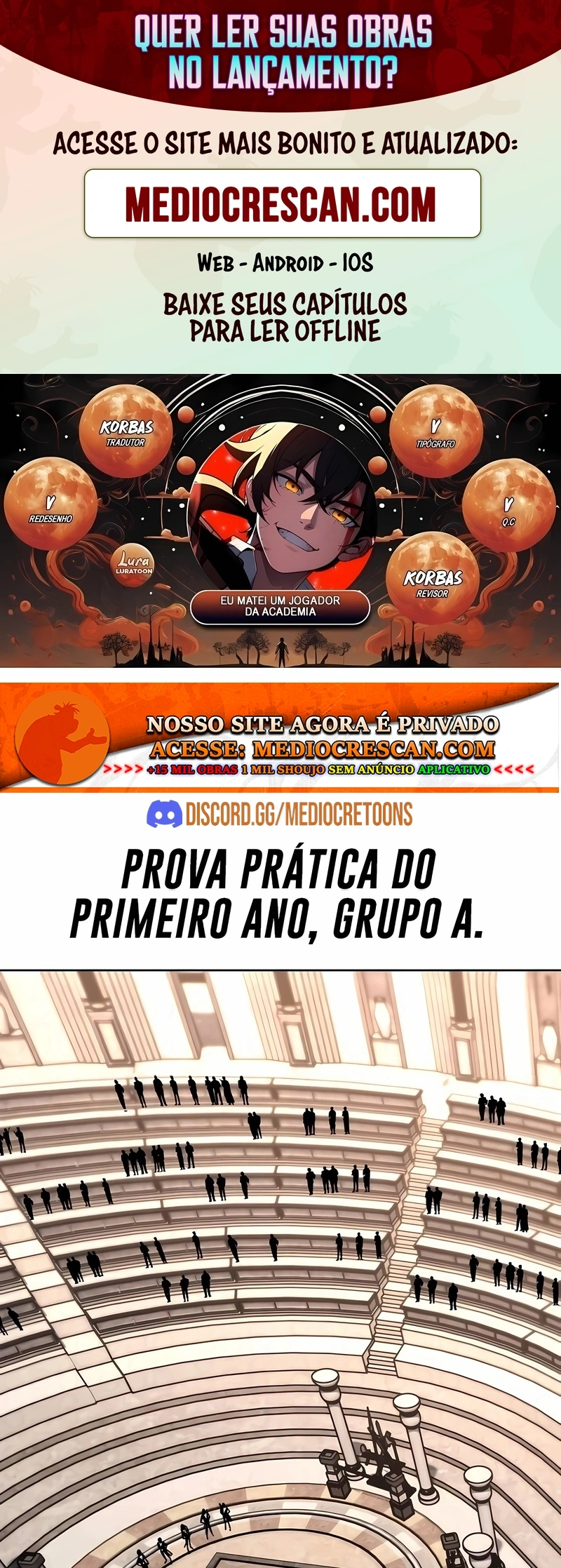 Eu Matei Um Jogador da Academia Capítulo 17 Página 1