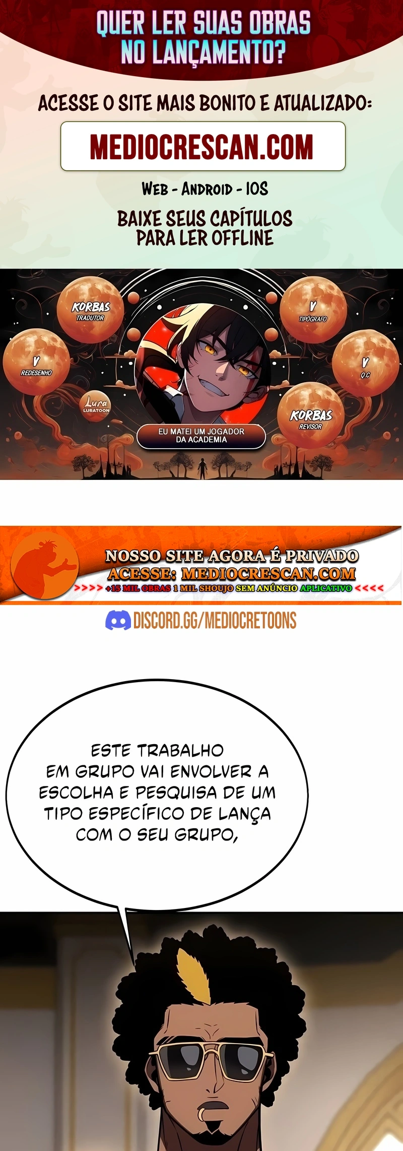 Eu Matei Um Jogador da Academia Capítulo 23 Página 1