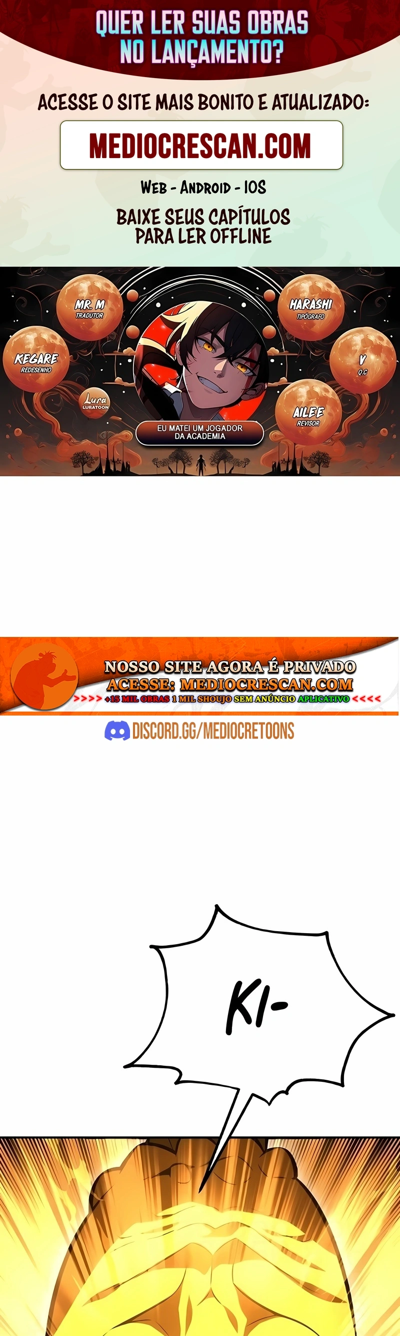 Eu Matei Um Jogador da Academia Capítulo 32 Página 1
