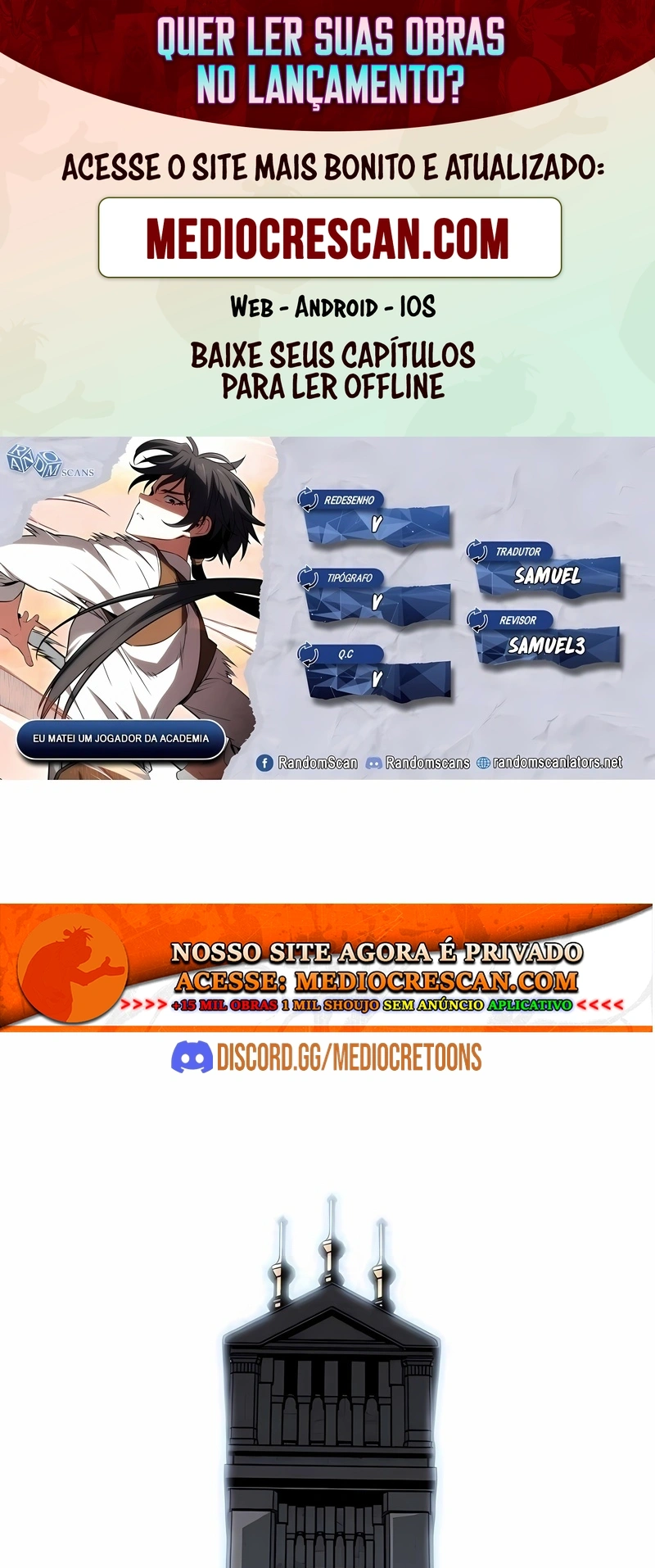 Eu Matei Um Jogador da Academia Capítulo 6 Página 1