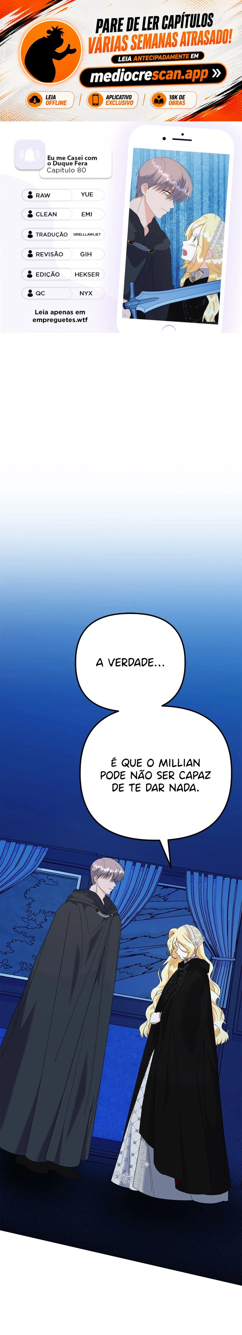 Eu me Casei com Duque Fera Capítulo 80 Página 1