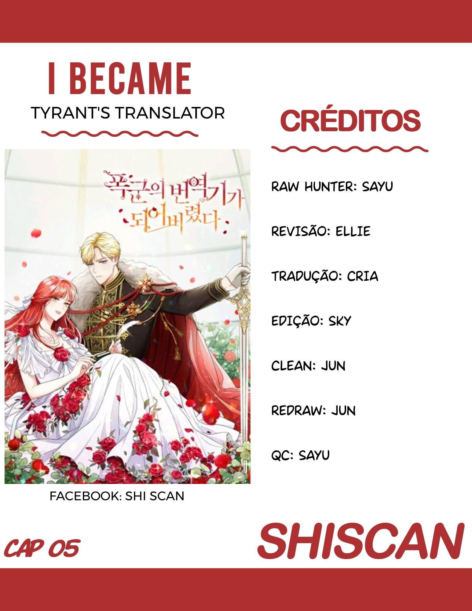 Eu me Tornei a Tradutora do Tirano Capítulo 5 Página 3