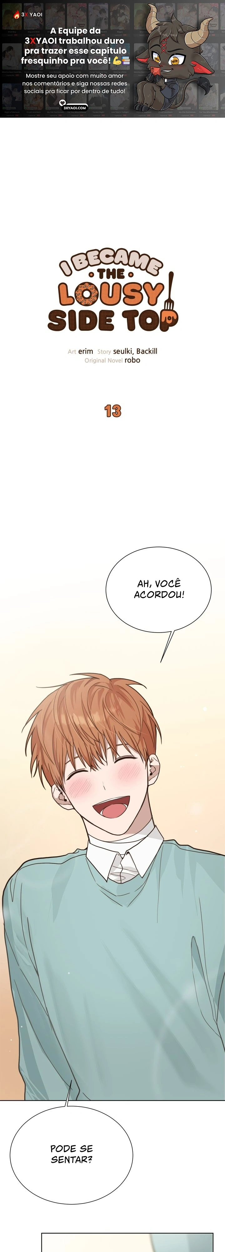 Eu me tornei o péssimo lado superior Capítulo 13 Página 1