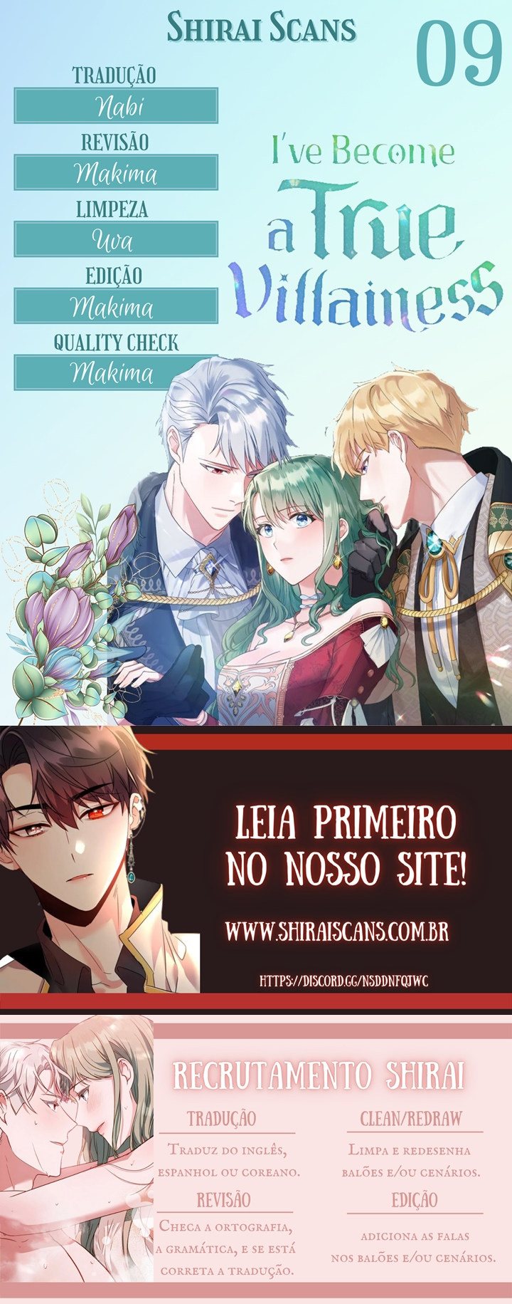 Eu Me Tornei Uma Verdadeira Vilã Capítulo 9 Página 1